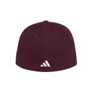 Mississippi State Adidas Bulldog with M State Cotton Slouch Stretch Hat